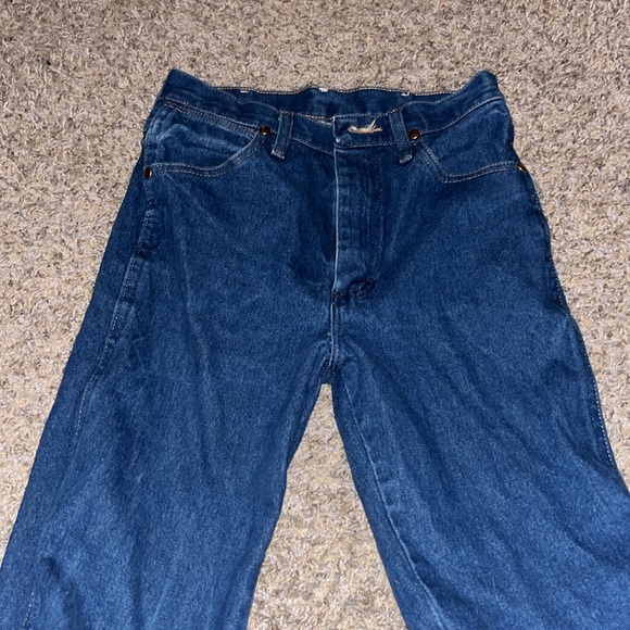 Wrangler bootcut men work jeans - Picture 2 of 4